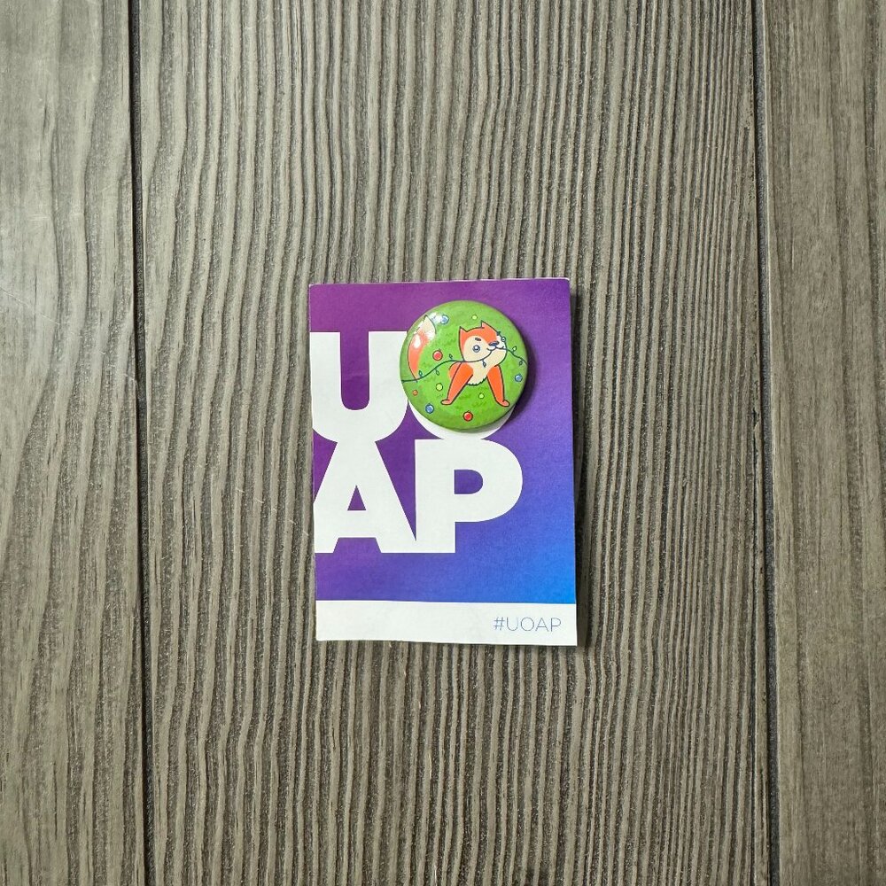 UOAP Earl the Squirrel Pin